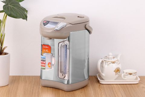 Bình thủy điện Delites EKA-5.0F 3.2L Xám đậm