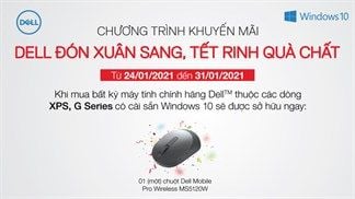 Cùng sắm ngay laptop Dell đón Tết để được nhận liền tay 1 phần quà vô cùng đặc biệt, mọi người đừng bỏ lỡ đấy