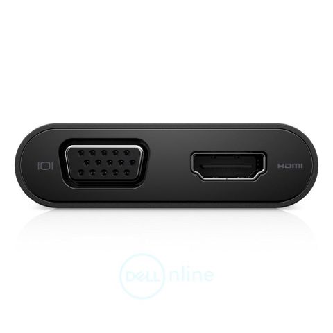 Dell Adapter-usb-c To Hdmi/vga/ethernet/usb 3.0 - Da200