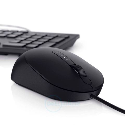 Dell Laser Wired Mouse Ms3220 (black/titan Grey)