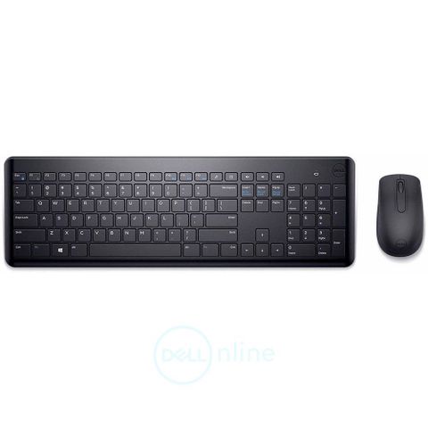 Dell Wireless Keyboard And Mouse (english) Km117 Black
