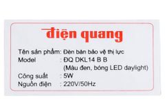  Đèn bàn ĐQ DKL14 R 