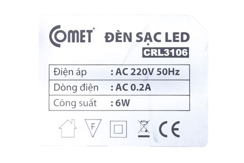 Đèn sạc Comet CRL3106