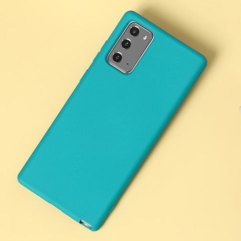 Ốp lưng Galaxy Note 20 Nhựa dẻo Artificial silicon MEEKER Xanh bóng đêm