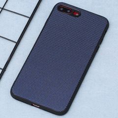  Ốp lưng iPhone 7 Plus/ 8 Plus nhựa dẻo Canvas PU Case COSANO Navy 