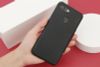 Ốp lưng Oppo A5s/A12 nhựa dẻo Carbon Fibre TPU COSANO Đen