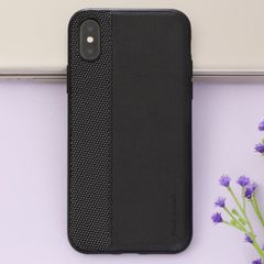  Ốp lưng iPhone X Nhựa dẻo Contracrs PU Đen 