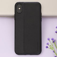  Ốp lưng iPhone X Nhựa dẻo Contracrs PU Đen 