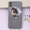 Ốp lưng iPhone X Nhựa cứng viền dẻo Cream COSANO SR171205 Mèo đội nón