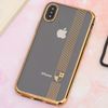 Ốp lưng iPhone X/Xs nhựa dẻo Electro TPU A JM Gold 2