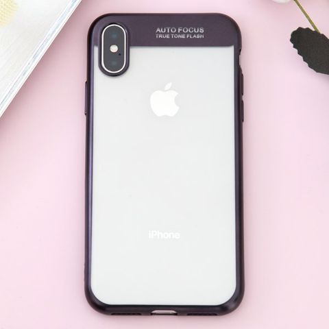 Ốp lưng iPhone X Nhựa dẻo Fresh COSANO Đen