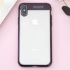 Ốp lưng iPhone X Nhựa dẻo Fresh COSANO Đen