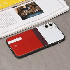  Ốp lưng iPhone 11 nhựa dẻo IMD Printing JM Trắng xanh đỏ 