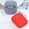 Túi đựng AirPods 1 & 2 silicone kèm móc JM PDC013 Xám