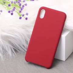  Ốp lưng iPhone Xs Max nhựa dẻo LIQUID SILICONE B JM Đỏ đô 