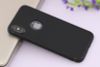 Ốp lưng iPhone X Nhựa dẻo Matte Solid TPU Xmobile Đen