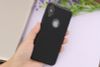 Ốp lưng iPhone X Nhựa dẻo Matte Solid TPU Xmobile Đen
