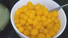  2 Cách làm trân châu bí đỏ vàng ươm dẻo ngọt làm topping cực ngon 