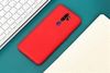 Ốp lưng Oppo A9 Nhựa dẻo Silicone Felt COSANO Đỏ