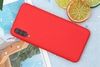 Ốp lưng Galaxy A50/A50s Nhựa dẻo Silicone Felt COSANO Đỏ