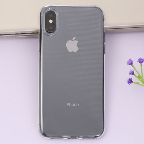 Ốp lưng iPhone X Nhựa dẻo Slim Tpu JM Nude