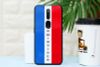 Ốp lưng Oppo F11 Pro Nhựa cứng viền dẻo Tempered glass OSMIA Xanh navy đỏ