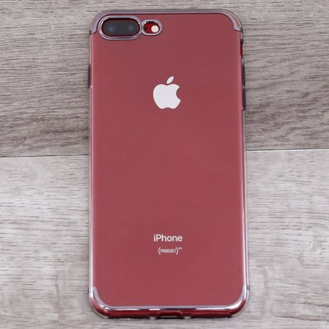 Ốp lưng iPhone 7 Plus - 8 Plus nhựa dẻo TPU Electorplate Case 2 OSMIA Đen