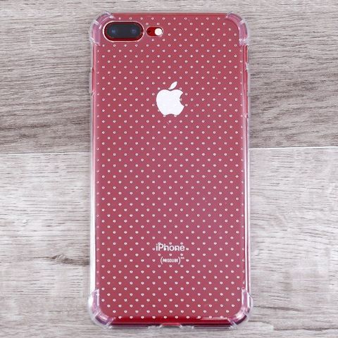 Ốp lưng iPhone 7 Plus - 8 Plus nhựa dẻo Transperent-Point-TPU OSMIA