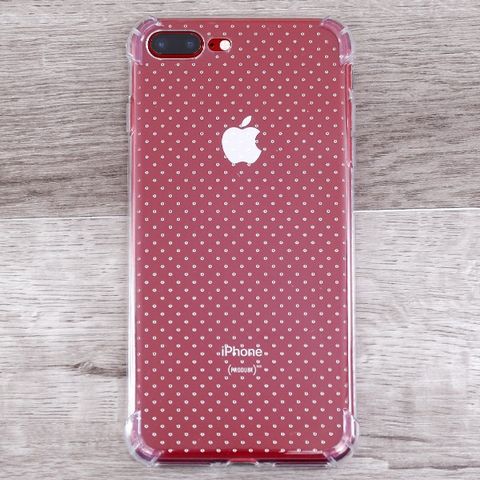 Ốp lưng iPhone 7 Plus - 8 Plus nhựa dẻo Transperent-Point-TPU OSMIA
