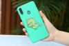 Ốp lưng Galaxy A20s Nhựa dẻo UV printing OSMIA Khủng long Xanh lá