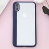 Ốp lưng iPhone X Nhựa dẻo viền cứng Pure V Xanh navy