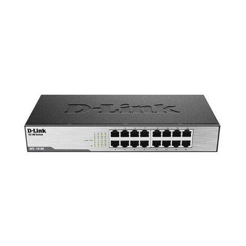 Switch 16 Port Ethernet 10/100mbps D-link Des-1016d