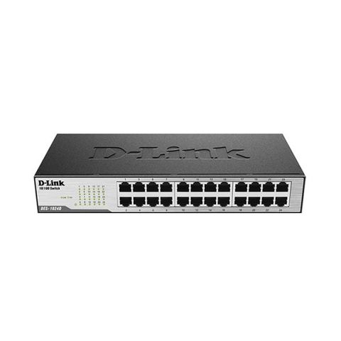 Switch 24 Port Ethernet 10/100mbps D-link Des-1024d