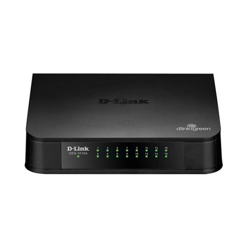 Switch 16 Port Ethernet 10/100mbps D-link Des-1016a