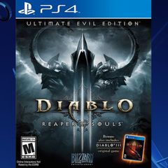  Game Diablo III Reaper of Souls Ultimate Evil Edition for PS 4 