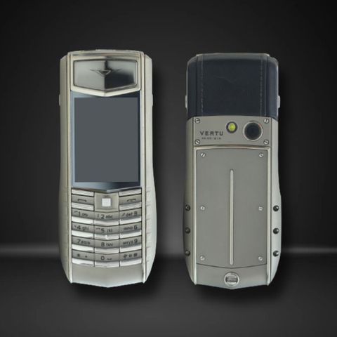 Điện Thoại Vertu Ascent Ti Bản Da Đen