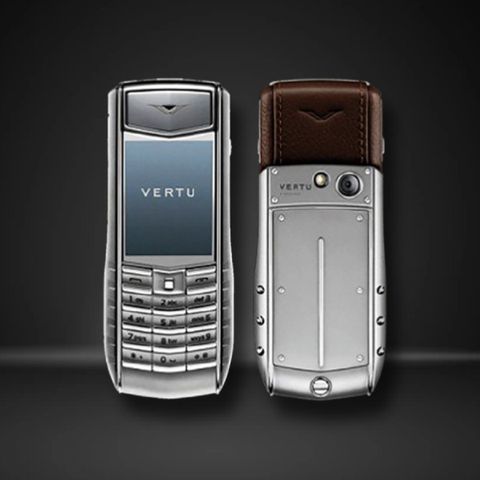 Điện Thoại Vertu Ascent Ti Bản Da Nâu