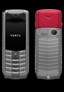 Điện Thoại Vertu Ascent X Titan Red Leather