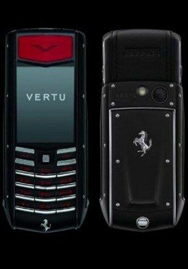 Điện Thoại Vertu Asent Ti Ferrari Nero