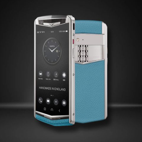 Điện Thoại Vertu Aster P Baroque Gentleman Blue Calf