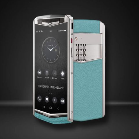 Điện Thoại Vertu Aster P Baroque Powder Blue Calf