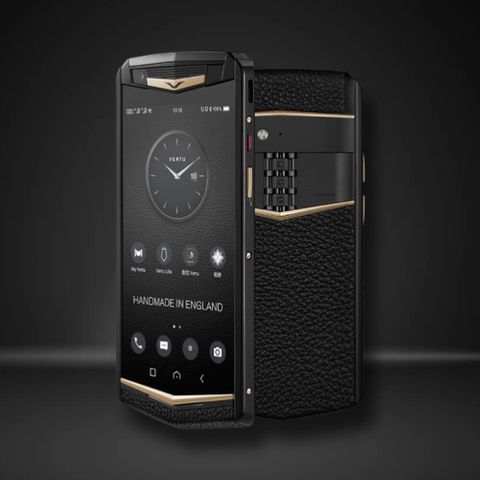 Điện Thoại Vertu Aster P Black Demi Gold