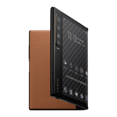 Điện Thoại Vertu Ayxta Fold Calf Cappuccino