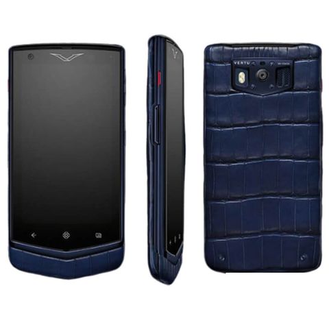 Điện Thoại Vertu Constellation Pure Navy Alligator