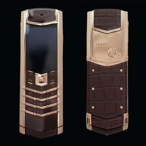 Điện Thoại Vertu Constellation Rose Gold Chocolate