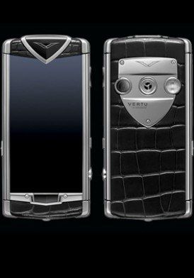 Điện Thoại Vertu Constellation T Polished Stainless Steel Black