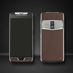  Điện Thoại Vertu Constellation X Dual Sim 2017 Bản Da Nâu 