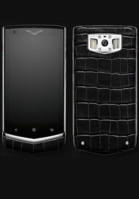 Điện Thoại Vertu Extraordinary Black Alligator