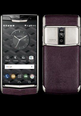 Điện Thoại Vertu New Signature Touch Grape Lizard