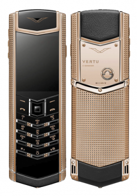 Điện Thoại Vertu Signature S Clous De Paris Rose